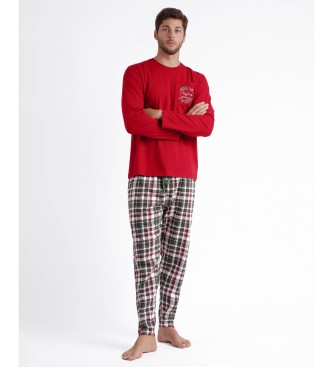 Pyjama manches longues Christmas Nature pour homme - Admas