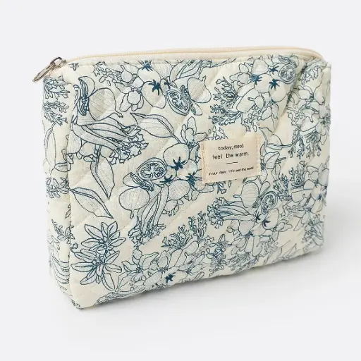 Trousse Compacte Toile De Jouy - Admas
