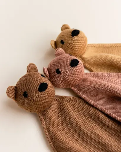 Doudou Teddy Tokki - Hvid