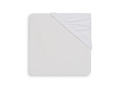 [LISTEDETESSETBASILE05] Drap-housse Blanc - Liste de naissance Tess Mardulyn et Basile De Wulf
