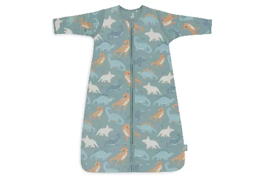 [LISTEDETESSETBASILE012] Gigoteuse avec manches amovibles Dino 70 cm - Liste de naissance Tess Marduluyn et Basile De Wulf