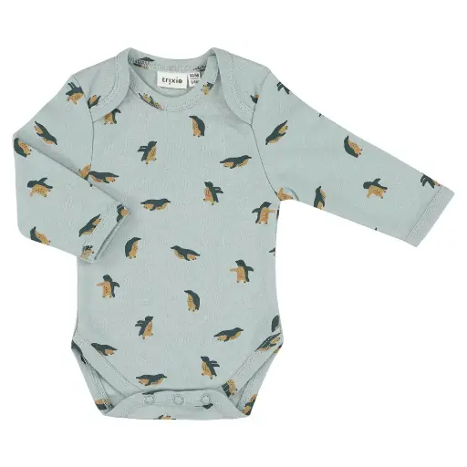 [TR] Body Pingouins 3-6 mois modèle croisé - Liste de naissance Tess Mardulyn et Basile De Wulf