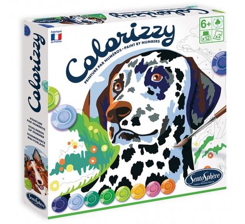 Peinture SentoSphère Colorizzy Thème Chiens