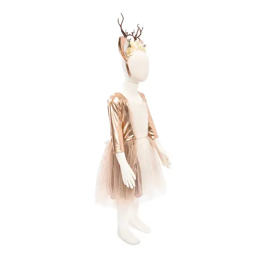 Great Pretenders Woodland Deer Dress with Headpiece, Size 3-4