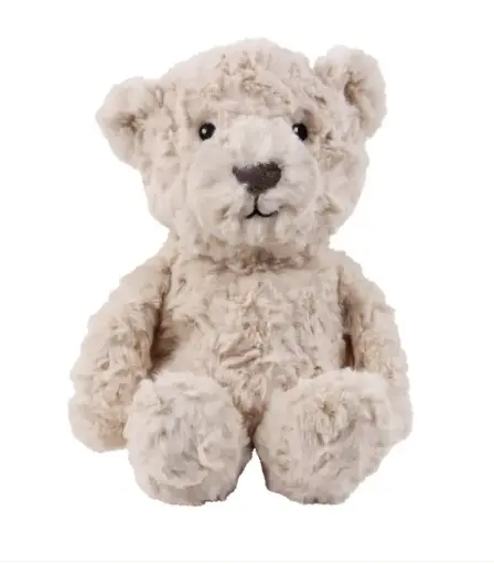 [LISTELAURAETJAWAD07] Lou (Beige) - Peluche Ours rechargeable avec battements de cœur - Liste de naissance Laura Mertens et Jawad Tahraoui